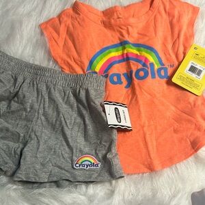 Girls crayola outfit size 3T